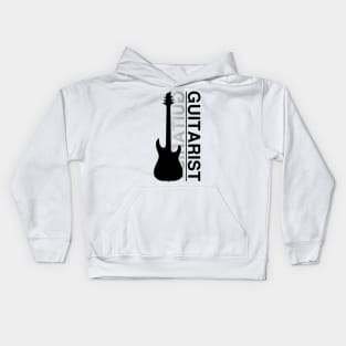 Guitarist Quotes Cool Rock Music Artwork Kids Hoodie